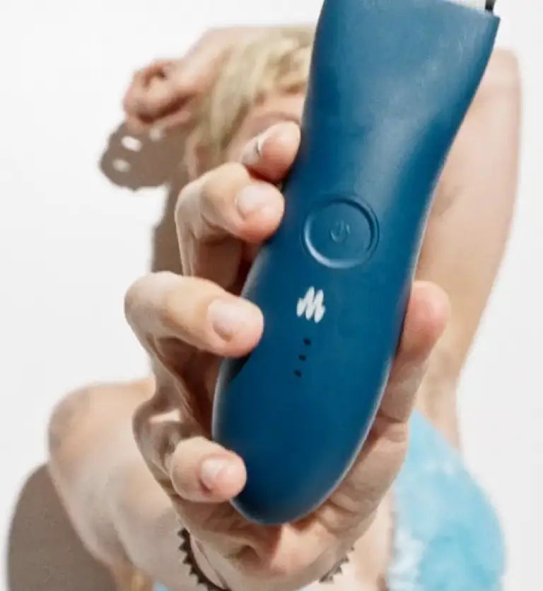 Person holding Meridian's Body Trimmer